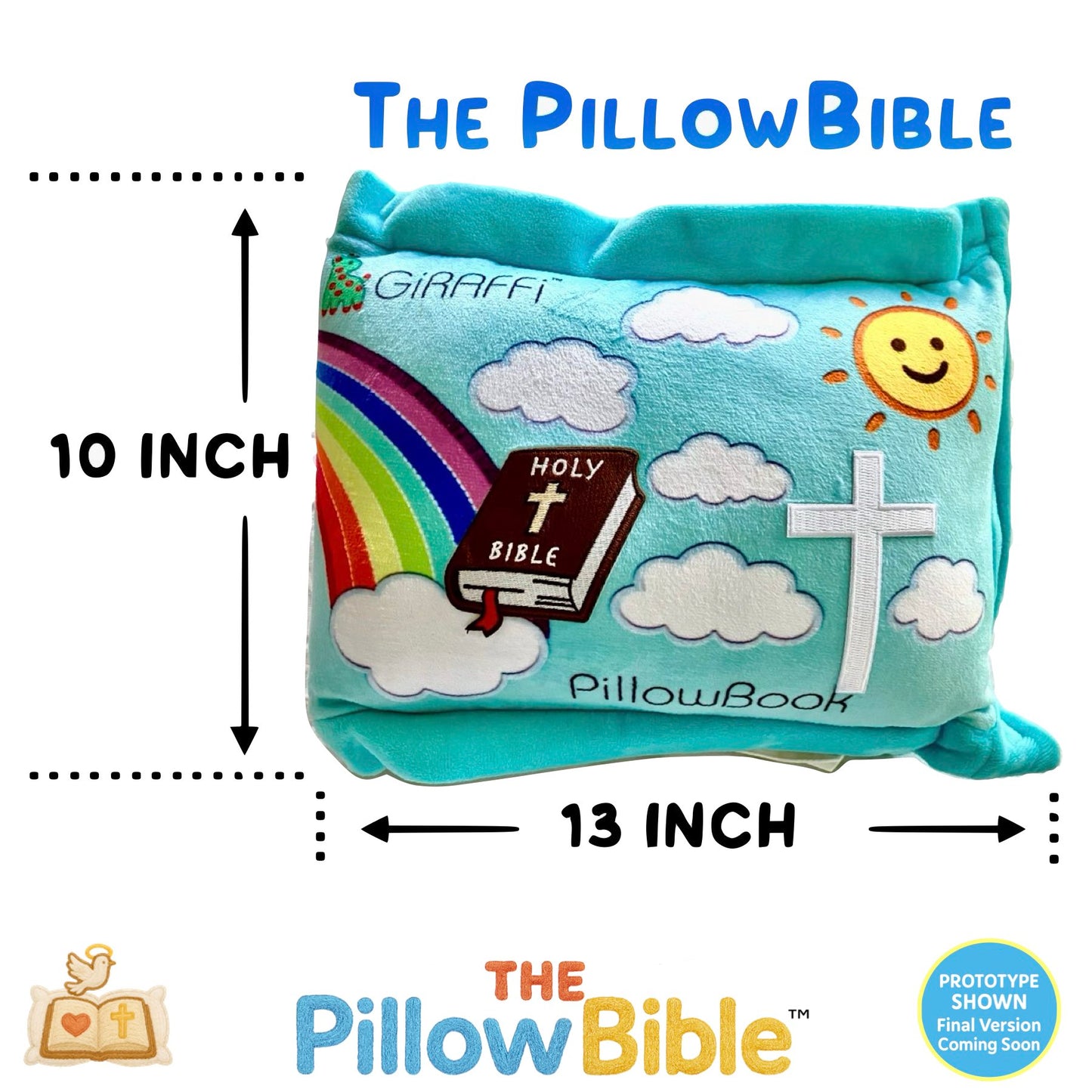 The PillowBible™ Pre-Order – Includes 2 Bible StoryRolls™!