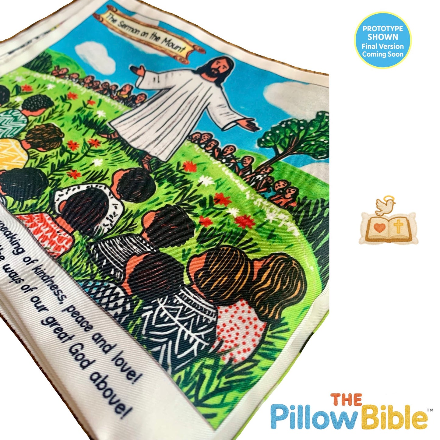 The PillowBible™ Pre-Order – Includes 2 Bible StoryRolls™!