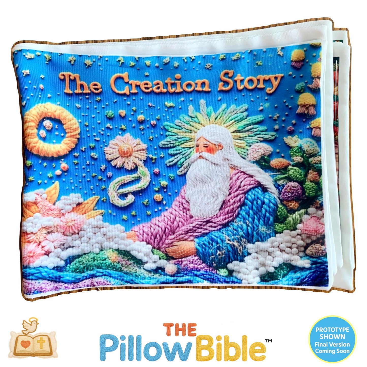 The PillowBible™ Pre-Order – Includes 2 Bible StoryRolls™!